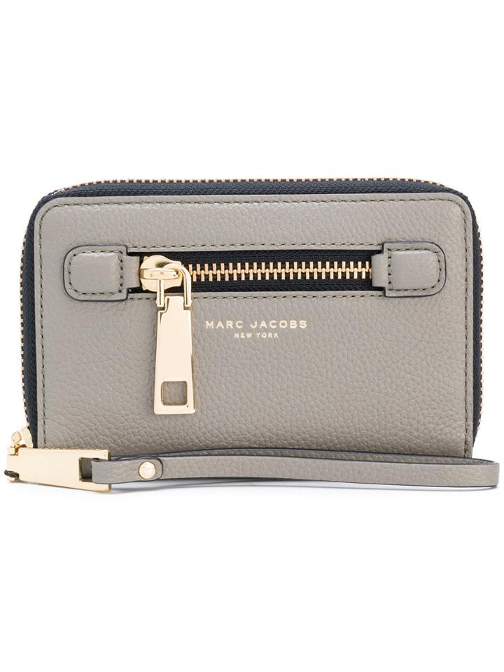 Marc Jacobs Gotham Compact Wallet - Grey