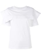 Chloé - Sailor Collar T-shirt - Women - Cotton - Xl, White, Cotton