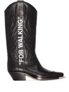 Off-white For Walking Cowboy Boots - Black