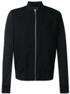 Ps By Paul Smith Zip Up Bomber Jacket, Men's, Size: Small, Blue, Cotton/polyester/spandex/elastane