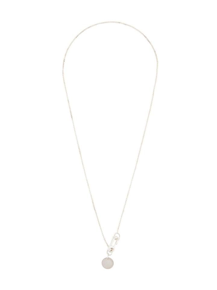Bunney Coin Pendant Necklace - Metallic