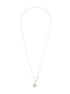 Bunney Coin Pendant Necklace - Metallic