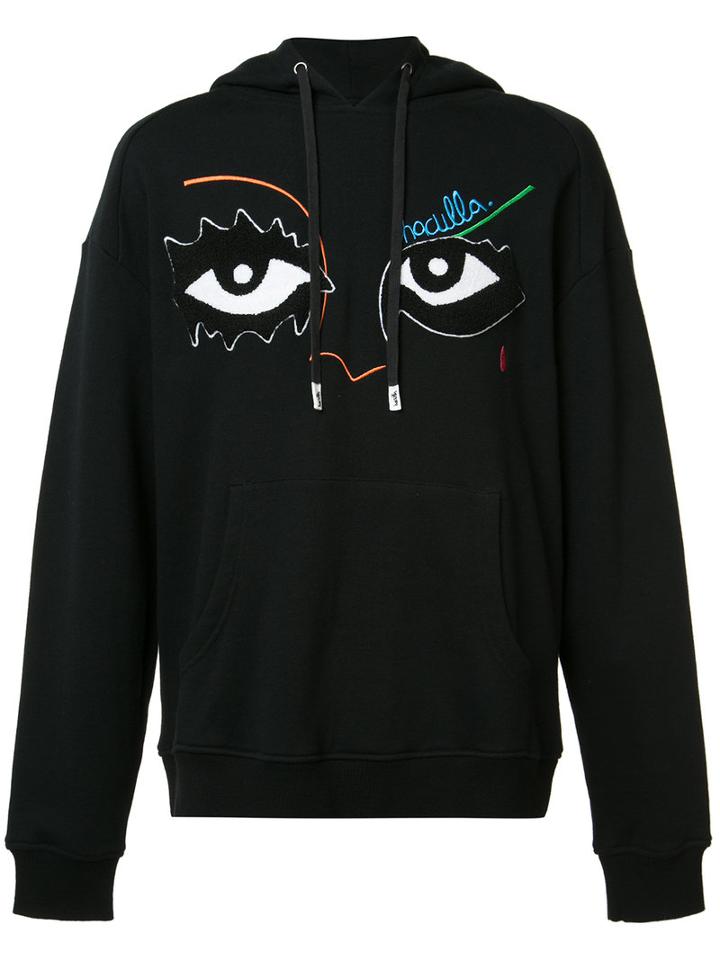 Haculla Eyes Print Hoody, Men's, Size: Xl, Black, Cotton