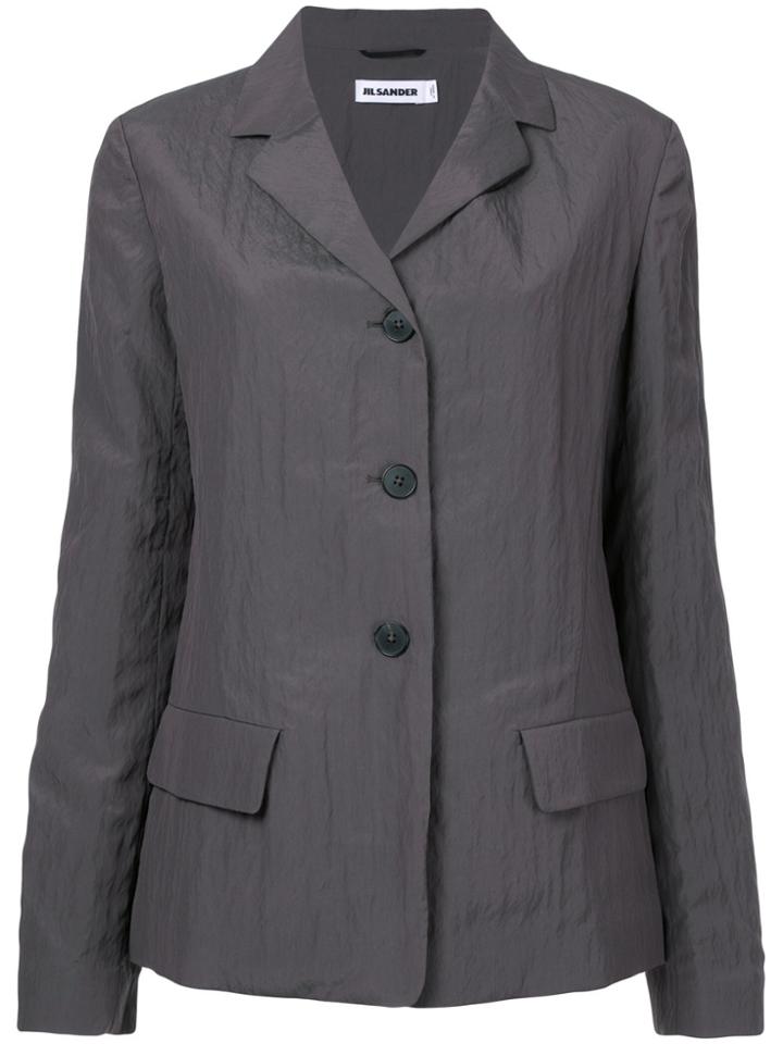 Jil Sander Flap Pockets Blazer - Grey