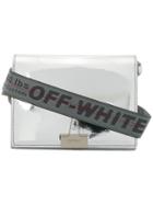 Off-white Mini Binder Clip Bag - Metallic