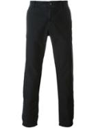 Incotex Straight Leg Trousers, Men's, Size: 31, Blue, Cotton/spandex/elastane