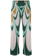 Circus Hotel - Knitted Cropped Trousers - Women - Polyester/viscose - 44, Polyester/viscose