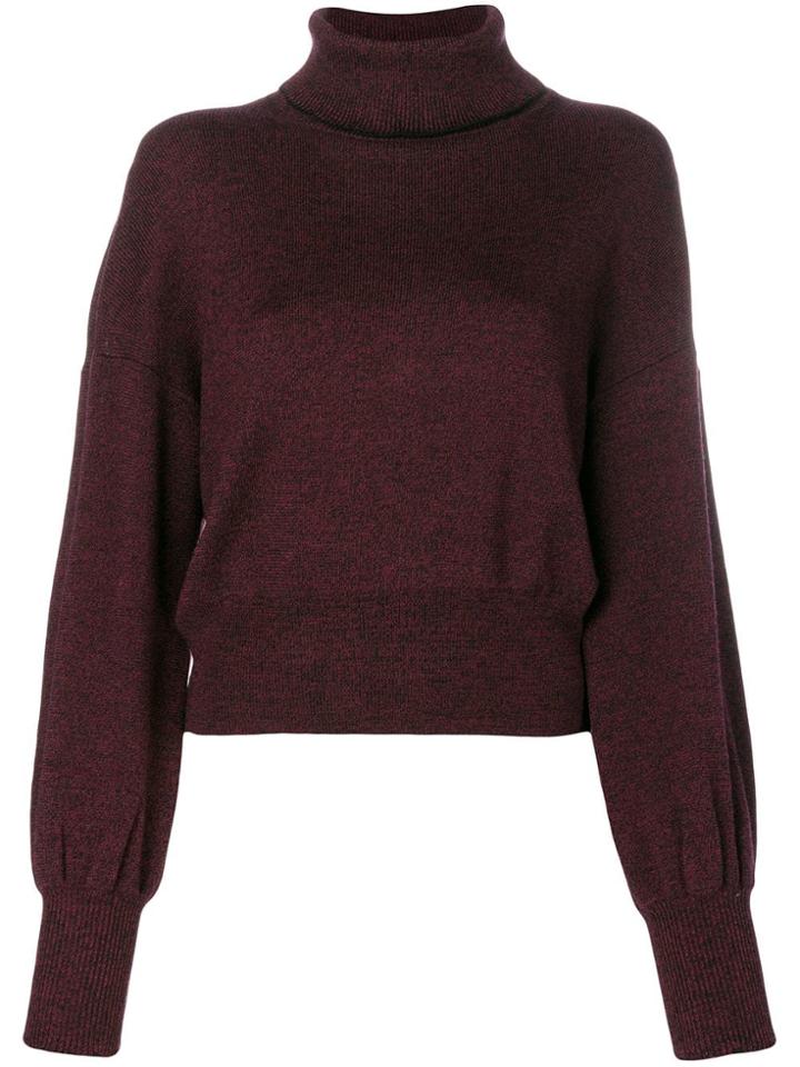 See By Chloé Knit Sweater - Pink & Purple