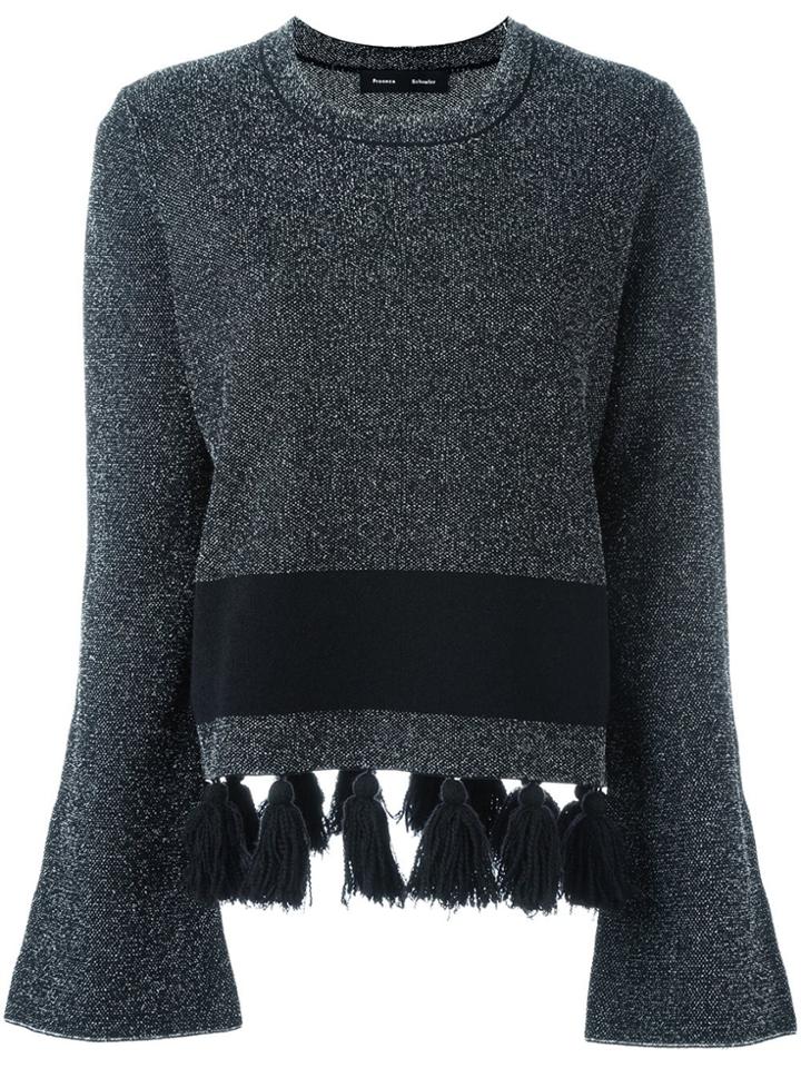 Proenza Schouler Tassel Detail Jumper - Black