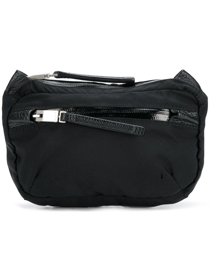 Alyx Dual Pocket Clutch Bag - Black