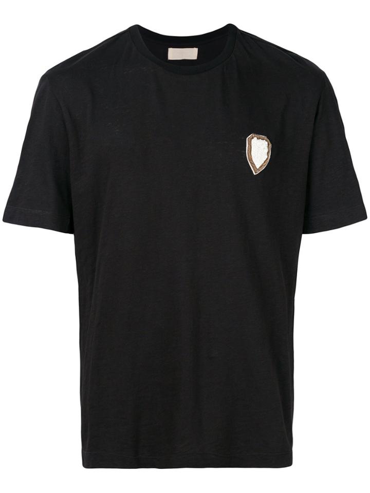 Ih Nom Uh Nit Logo Crest T-shirt - Black