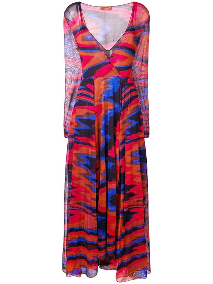 Missoni Colour-block Flared Dress