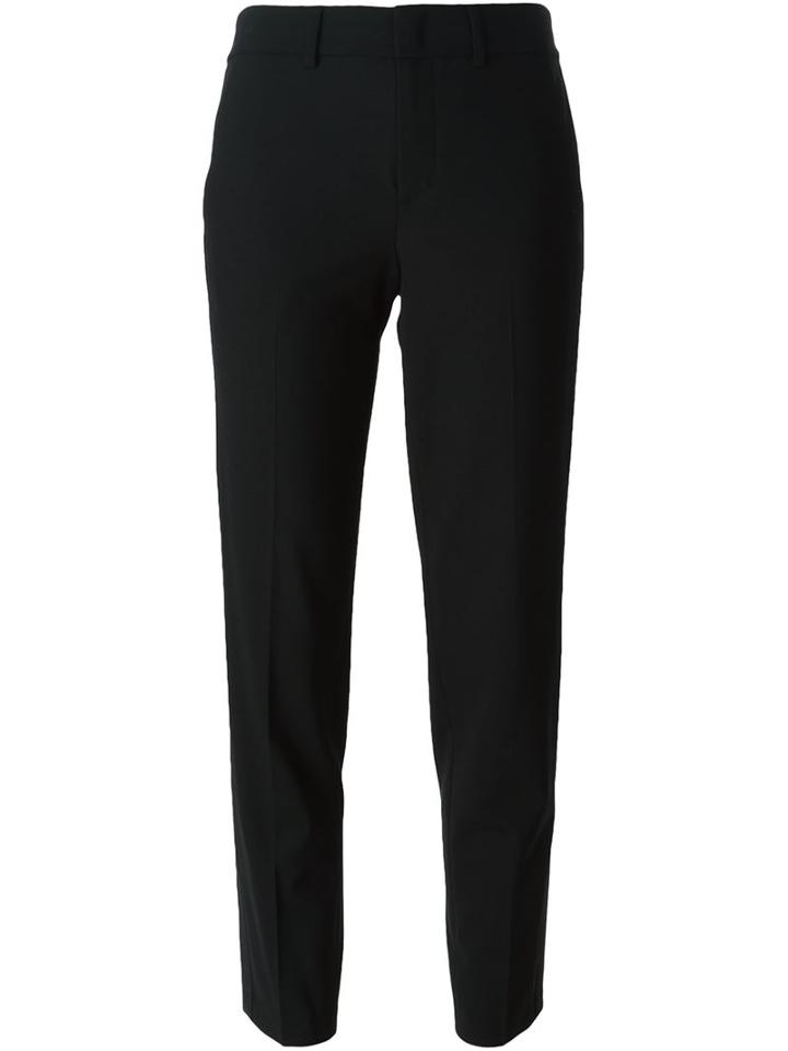 Vince Tailored Trousers, Women's, Size: 2, Black, Spandex/elastane/wool