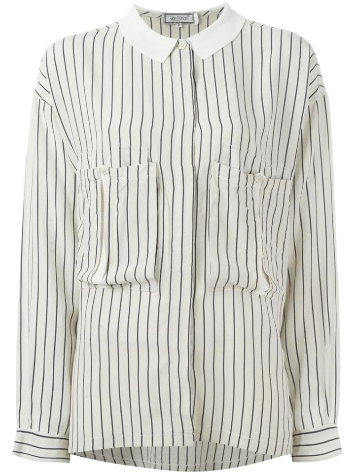 Versace Vintage Striped Shirt