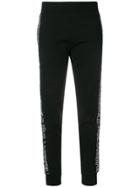 Karl Lagerfeld Logo Print Track Pants - Black