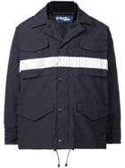 Junya Watanabe Contrast Stripe Jacket - Blue