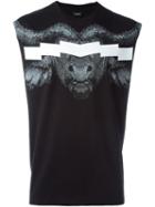 Marcelo Burlon County Of Milan 'pokigron' Tank Top, Men's, Size: Medium, Black, Cotton