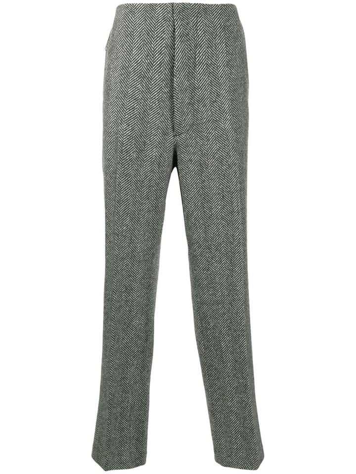 Maison Margiela Oversized Tailored Trousers - Grey