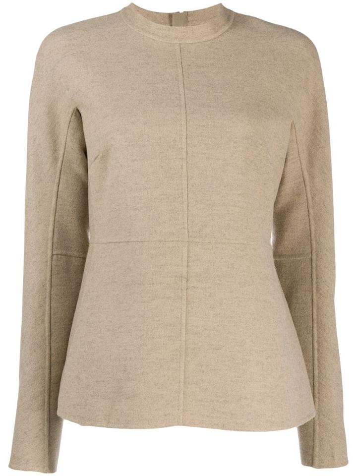Jil Sander Stitched Grid Jumper - Neutrals