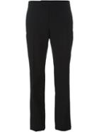 Saint Laurent Classic Tailored Trousers, Women's, Size: 38, Black, Cotton/virgin Wool