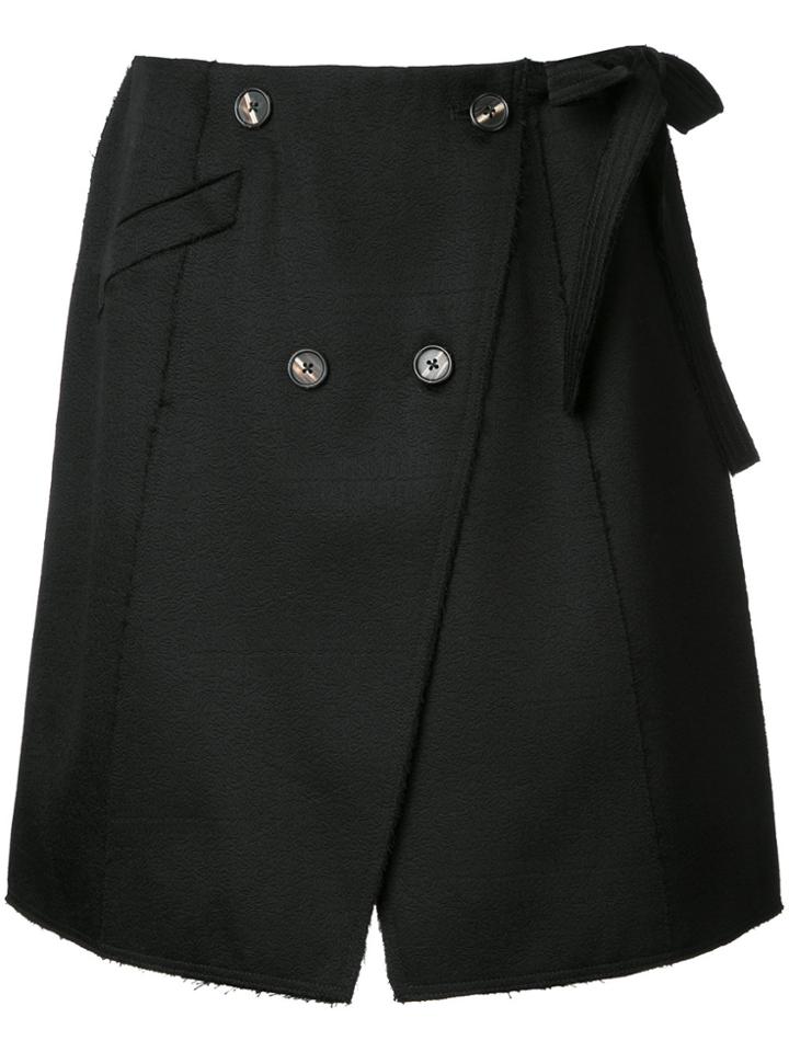 Proenza Schouler Double-breasted Skirt - Black