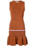 Chloé Stripe Detail Dress - Brown