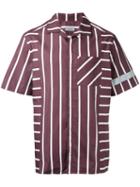 Lanvin - Big Stripes Shirt - Men - Cotton - 40, Red, Cotton