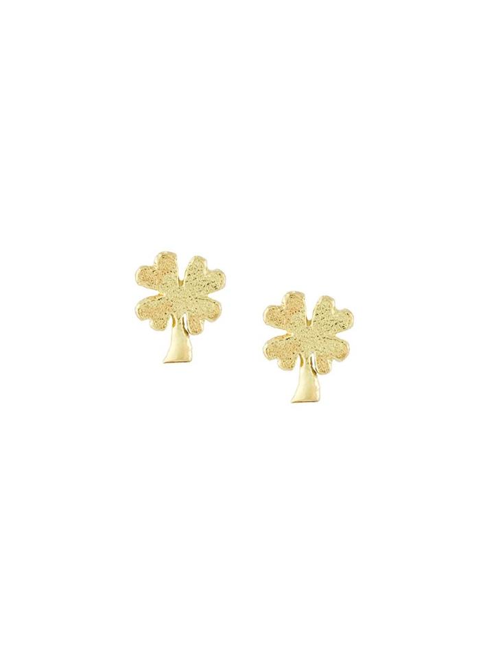 Carolina Bucci 'superlucky' Charm Earrings, Women's, Metallic