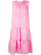 See By Chloé Ruched Shift Dress - Pink