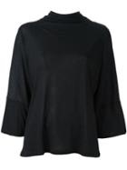 Iro 'selya' Knitted Top, Women's, Size: Large, Black, Viscose/angora