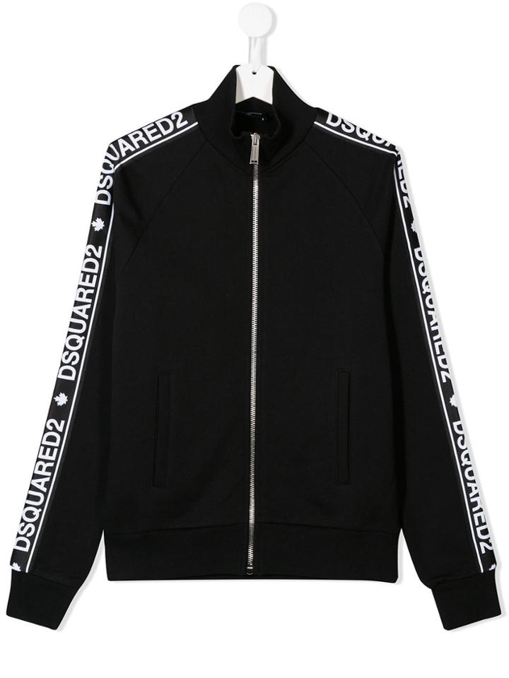 Dsquared2 Kids Sweatshirt Jacket - Black