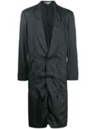Comme Des Garçons Homme Plus Long Coat - Grey