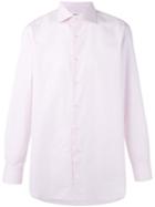 Brioni - Dress Shirt - Men - Cotton - 40, Pink/purple, Cotton
