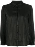 Masscob Striped Mae Shirt - Black