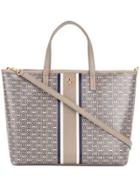 Tory Burch Printed Tote Bag - Grey