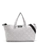 Moschino Kids Toy Bear Embossed Changing Bag - Grey