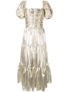 Georgia Alice Vegas Puff Dress - Gold