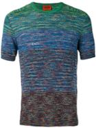 Missoni Colour Contrast T-shirt, Men's, Size: 52, Cotton