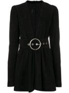Manokhi Short Belted Dress - Black