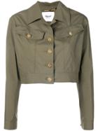 Blugirl Cropped Jacket - Green