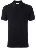 Versace Collection Classic Polo Shirt, Men's, Size: Large, Black, Cotton