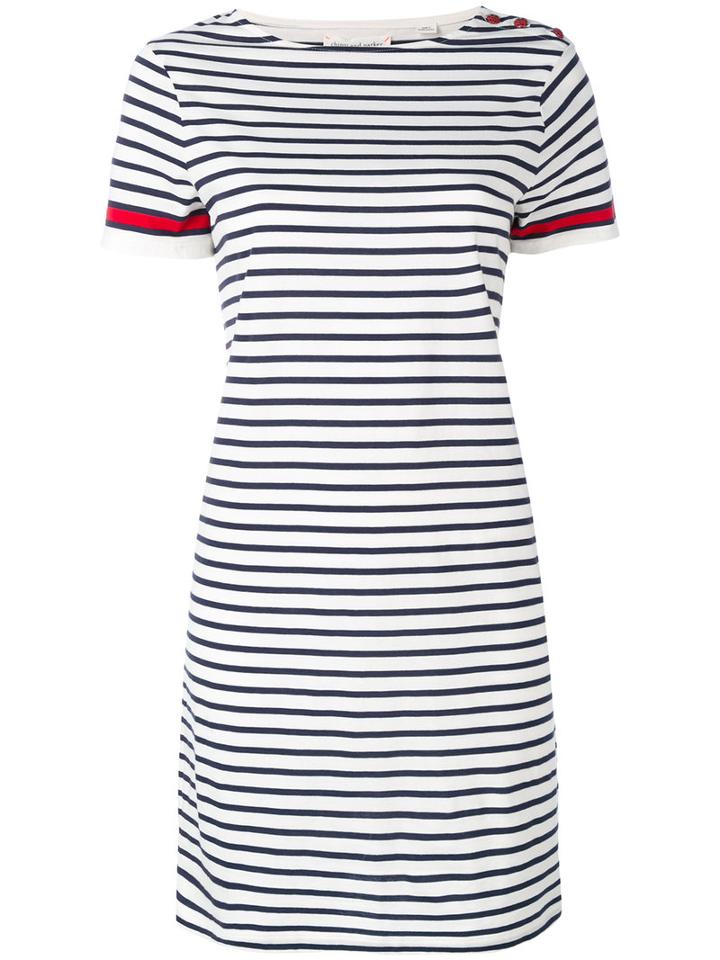 Chinti And Parker - Ladybird Breton Dress - Women - Organic Cotton - Xs, White, Organic Cotton