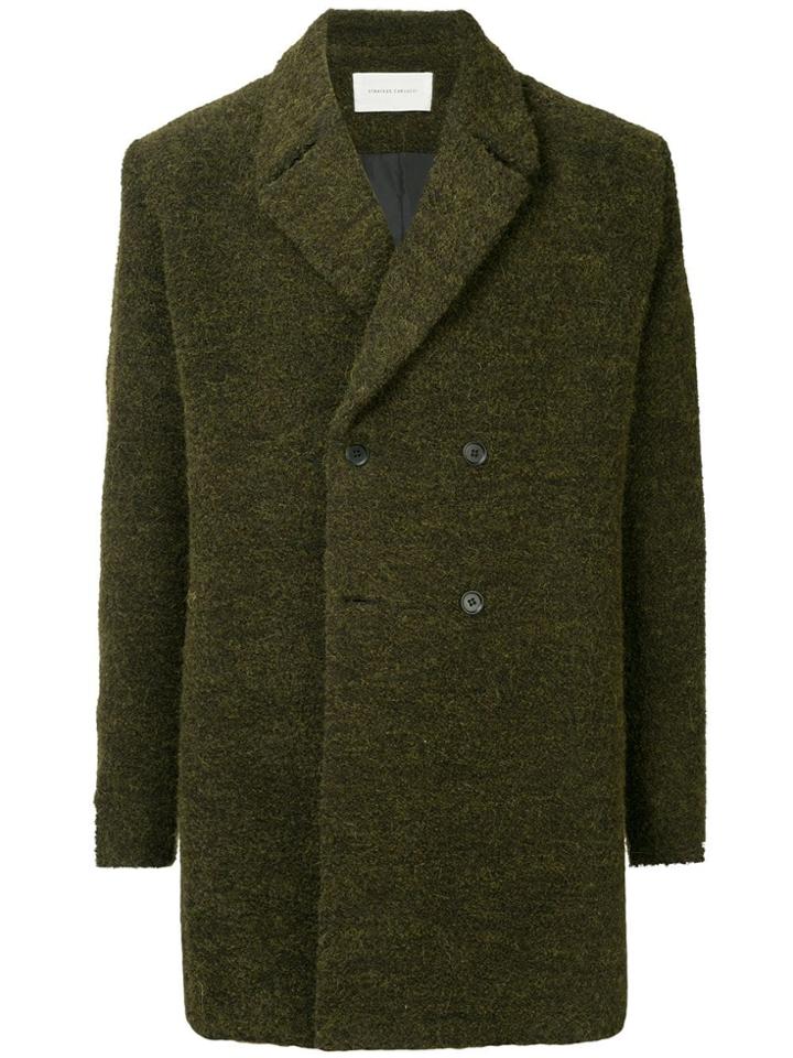 Strateas Carlucci Boxy Fit Short Coat - Grey