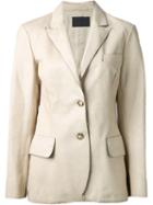 Prada Vintage Leather Blazer