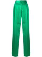 Attico Palazzo Pants - Green