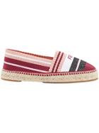 Fendi Striped Espadrilles - Multicolour