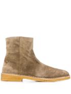 Isabel Marant Zipped Ankle Boots - Neutrals