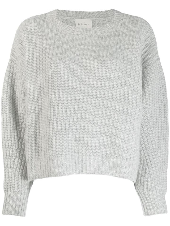 Le Kasha Turin Cocoon Knit Jumper - Grey