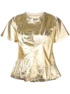 Marques'almeida Panel T-shirt - Gold