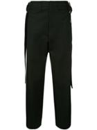 Wooyoungmi Belted Wide Leg Trousers - Black